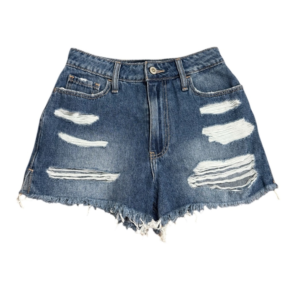 Hollister Ultra High-Rise‎ Vintage Relaxed Mom Short